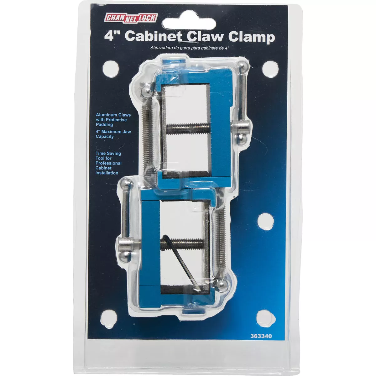 Channellock 4 In. Cabinet Claw Clamp (2-Pack)