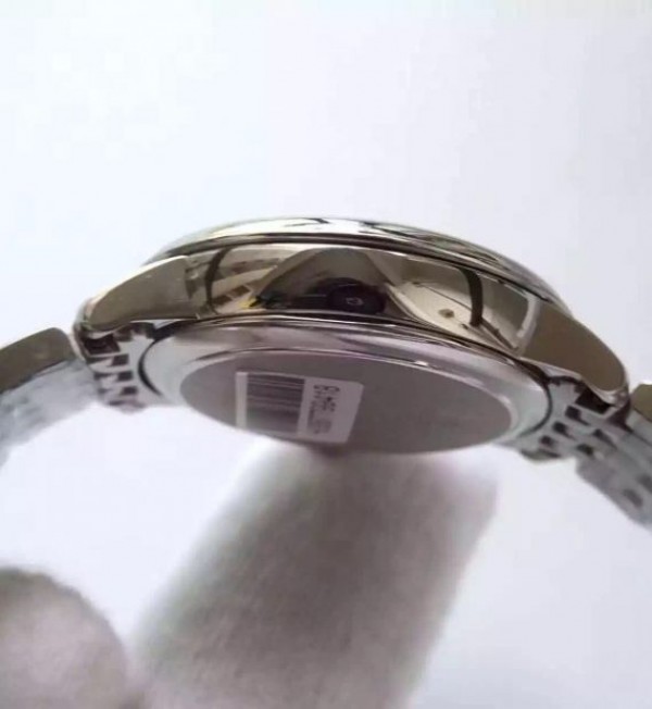 Replica Omega MKF De Ville 33mm Diamonds Markers White Dial SS Bracelet A2824 - Top club