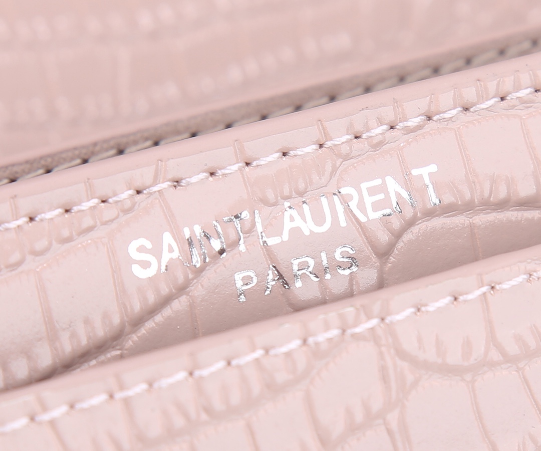Replica Ysl Sunset Medium In Crocodile Embossed Shiny Leather 17371:1High-quality replica