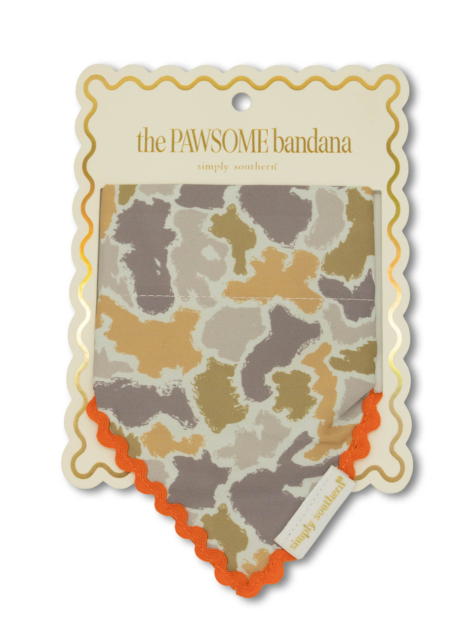 0126-PET-BNDN-PAWSOME-MLTCAMO - Simply Southern Outlet