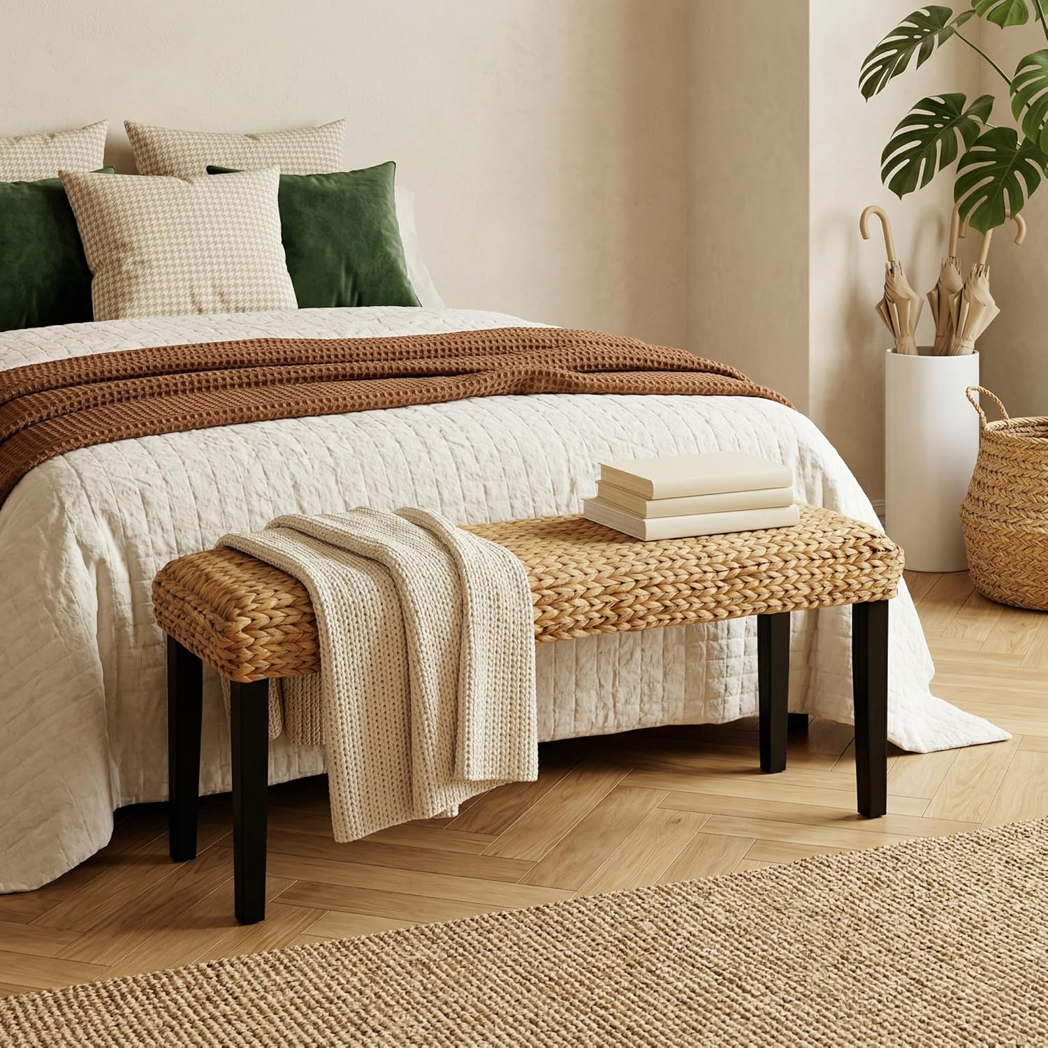 End of Bed Bench for Bedroom, 47