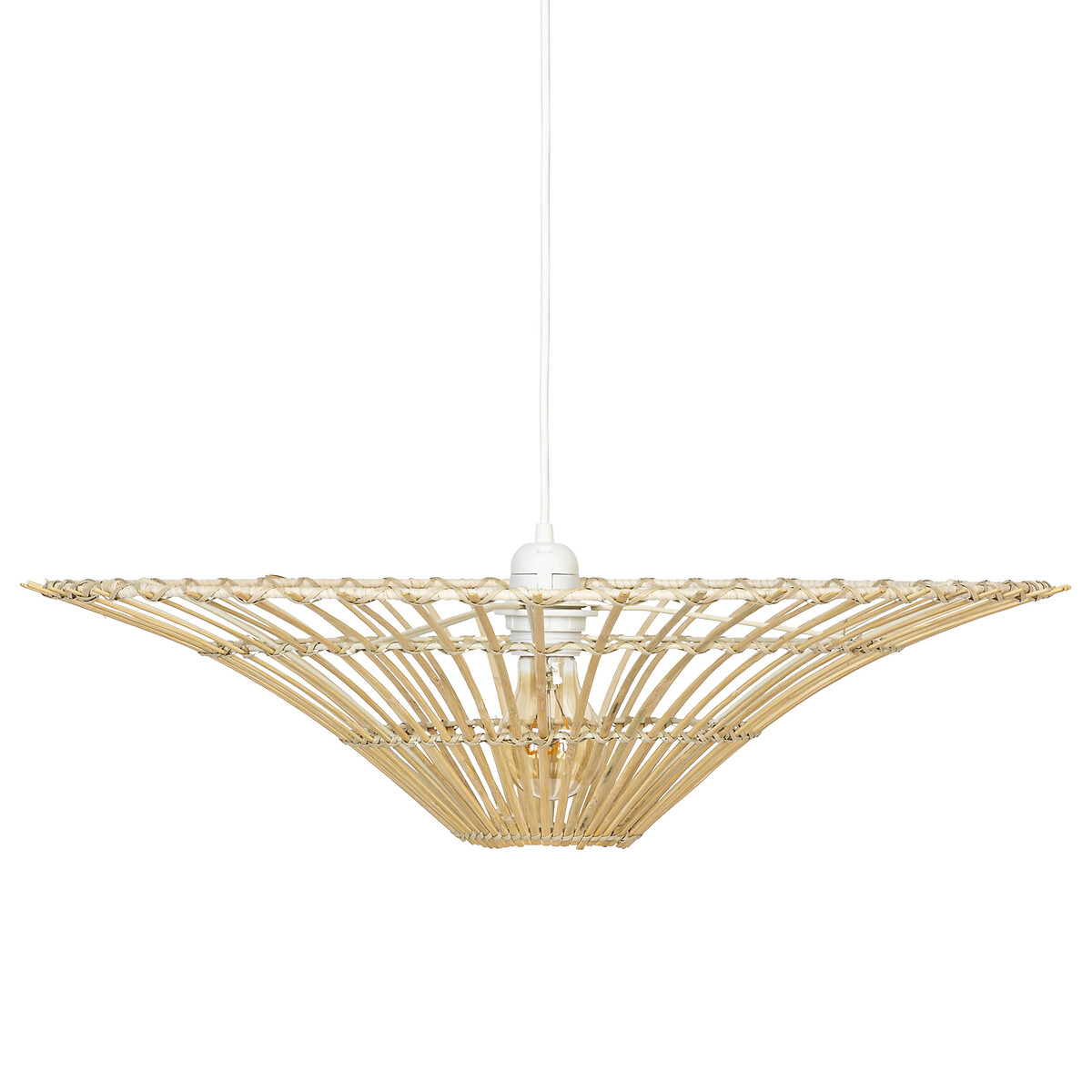 Pendant light "Mah&eacute;" Bamboo, D.56 cm