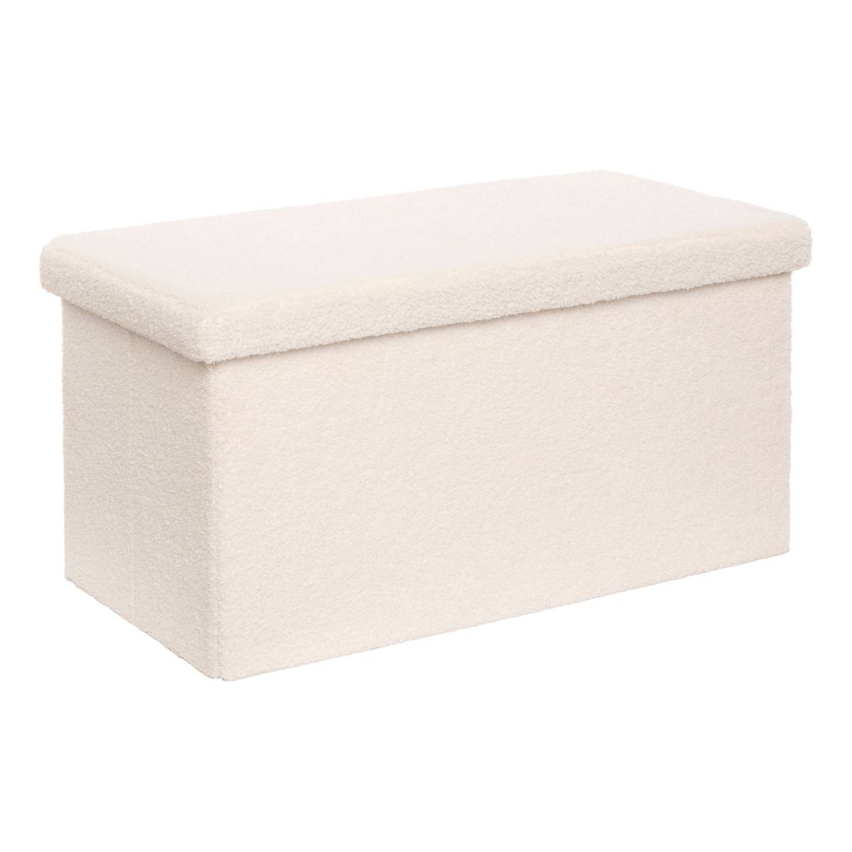 Pouf "Jaiko" White, 76x38 cm