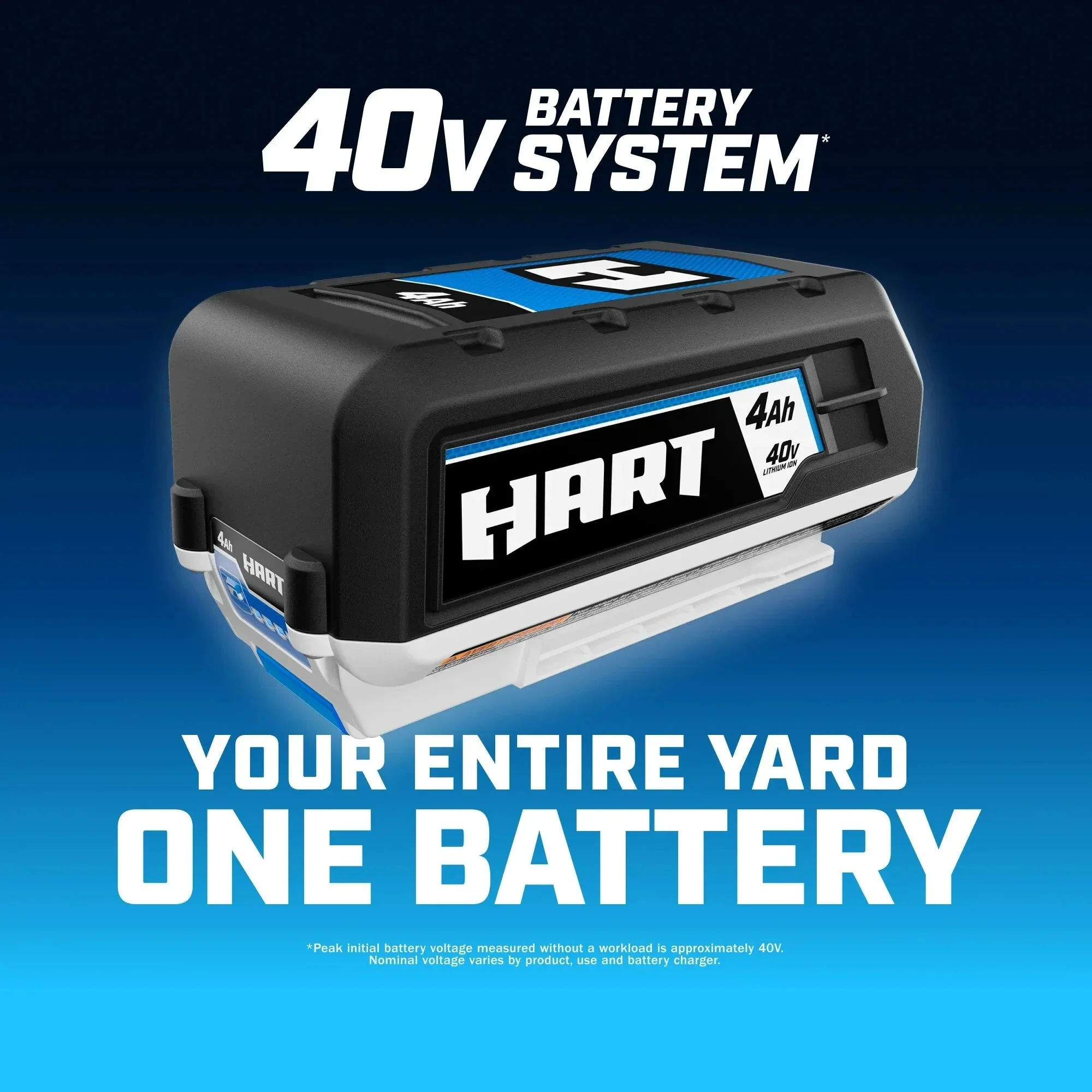 HART 40V 4.0Ah Lithium-Ion Battery - HLBP021A - Image 2 HART 40V 4.0Ah Lithium-Ion Battery - HLBP021A - Image 2