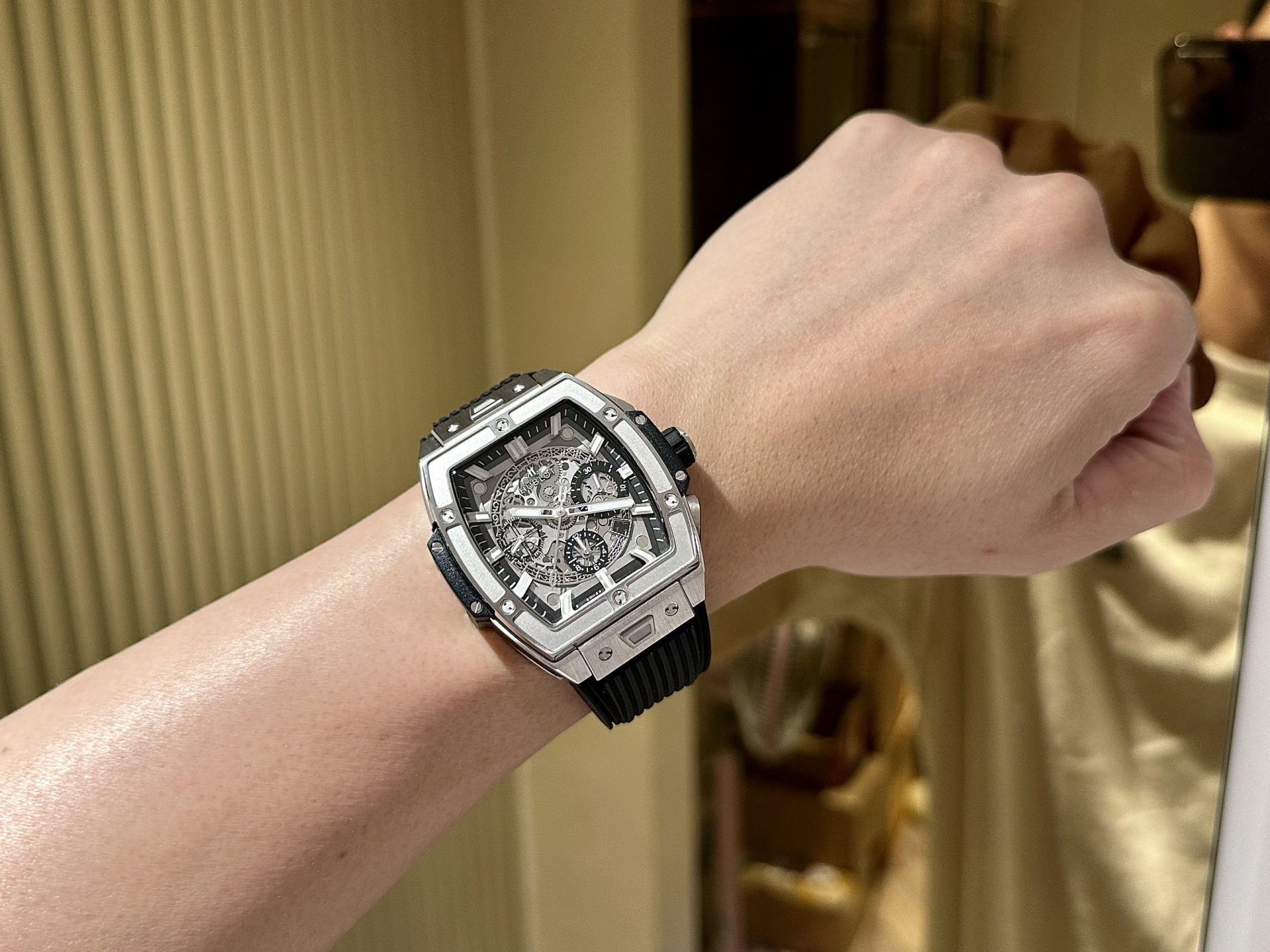 Hublot Replica 1:1 Watch Spirit Of Big Bang Black Titanium Chronograph 42mm - Top club