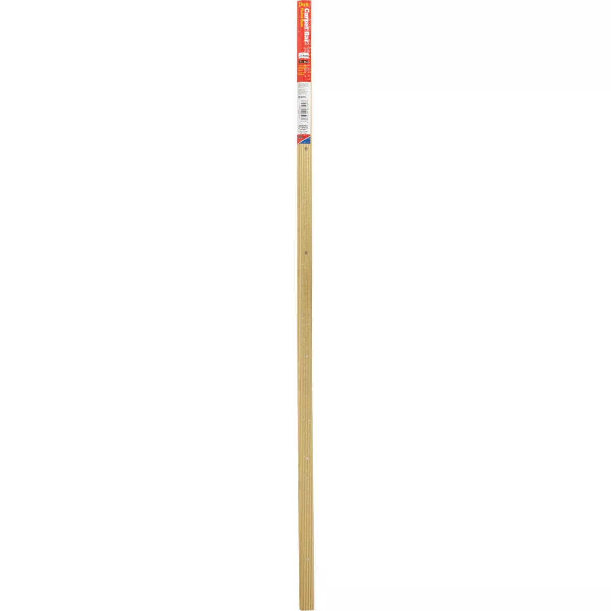 Do it Satin Gold Fluted 1 In. x 3 Ft. Aluminum Carpet Trim Bar