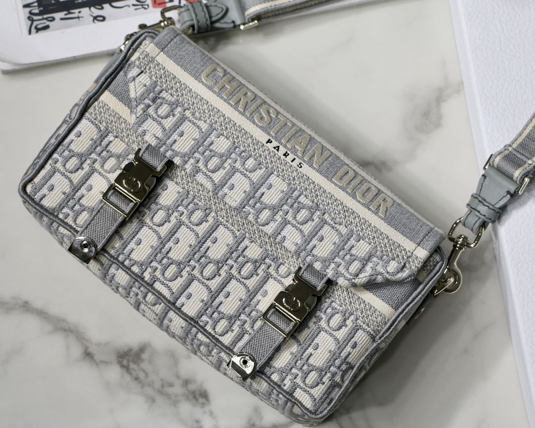 Small Diorcamp Bag Blue/Grey For Women‎ 9in/23cm CD1:1High-quality replica