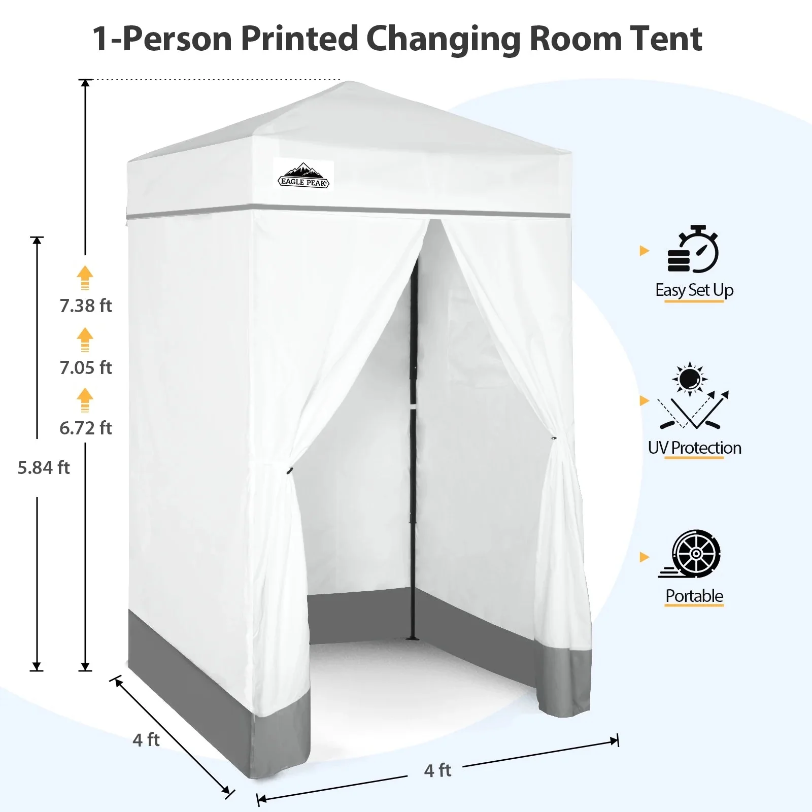 EAGLE PEAK Ultra Compact 4 ft x 4 ft Pop-Up Changing Room Canopy - Flex - Image 134 EAGLE PEAK Ultra Compact 4 ft x 4 ft Pop-Up Changing Room Canopy - Flex - Image 134