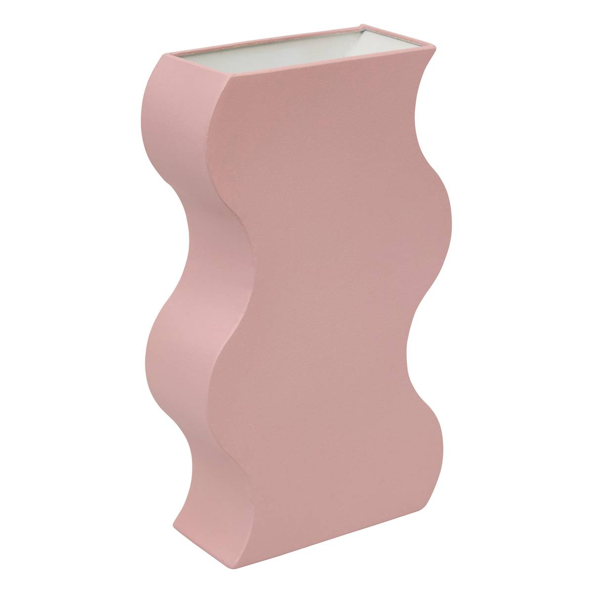 Vase "Cheri" Rose, H.35 cm