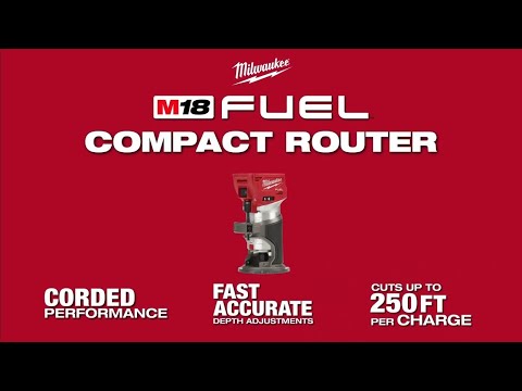 Milwaukee M18 FUEL Brushless Compact Cordless Router (Tool Only)