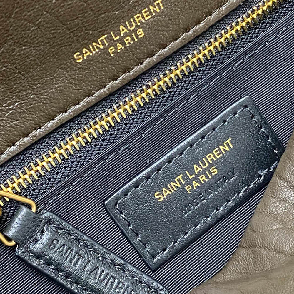 YSL Calypso Medium in Grained Lambskin Bag1:1High-quality replica